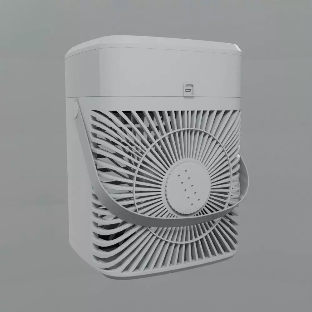 table fan 002 3D model_0
