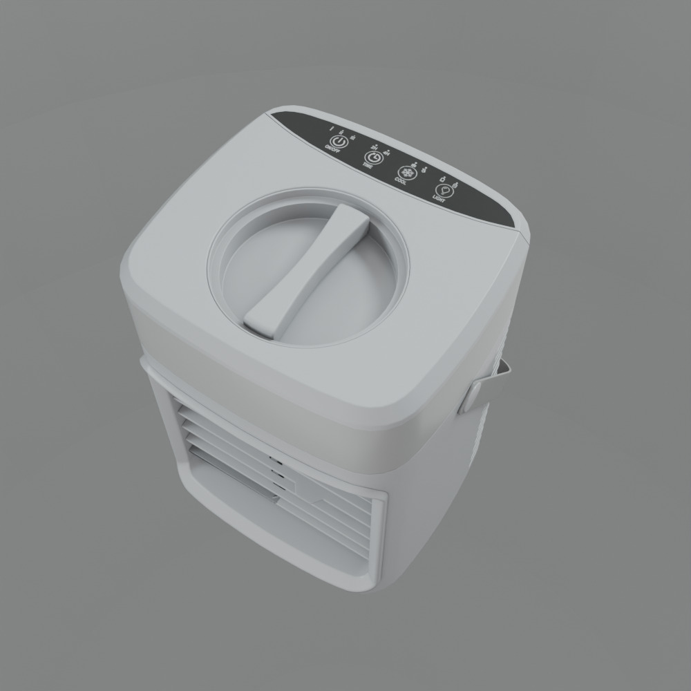 table fan 002 3D model_2