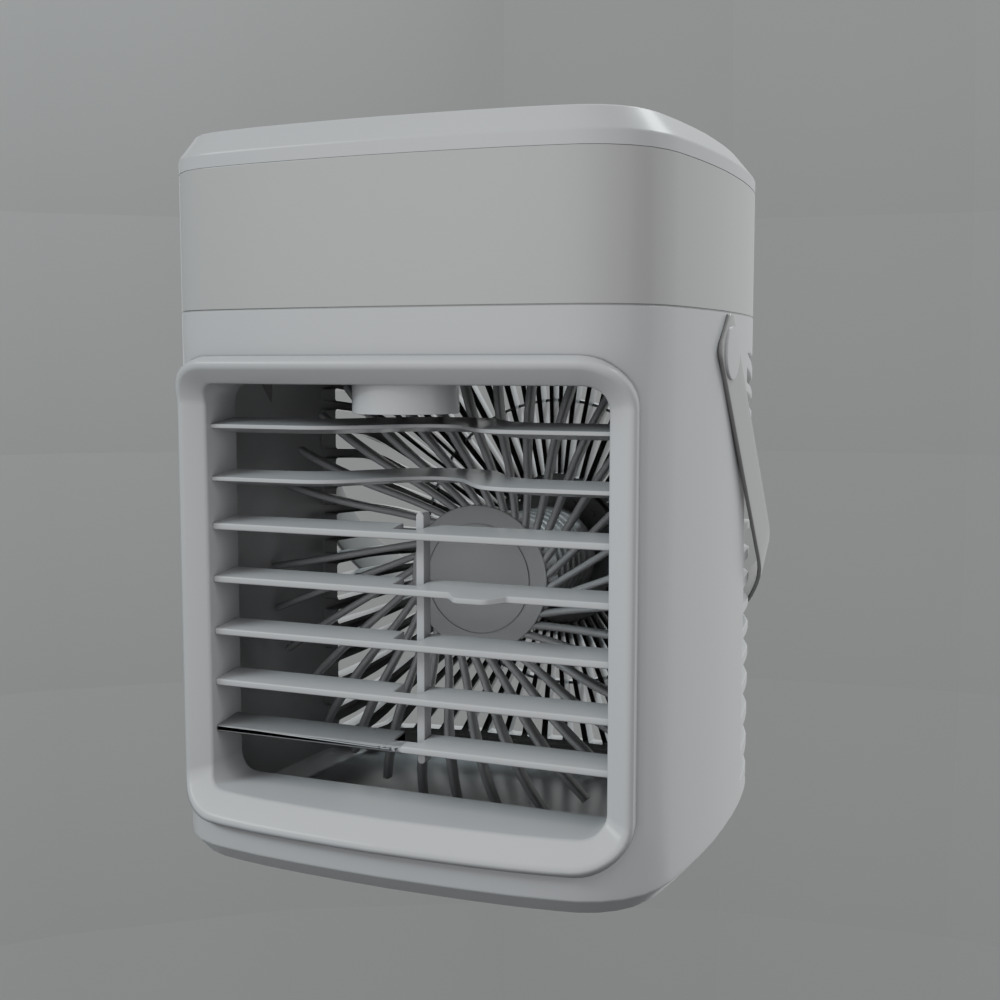 table fan 002 3D model_1