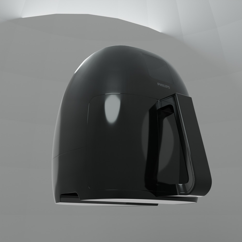 portable oven 3D model_1