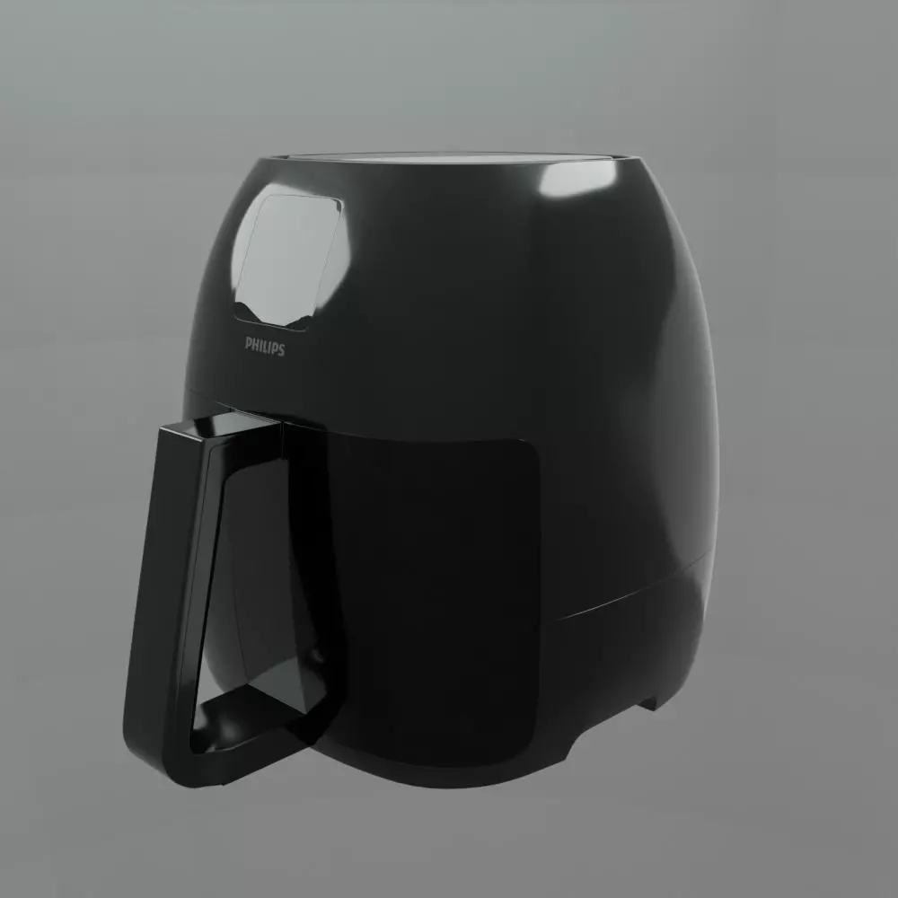 portable oven 3D model_0