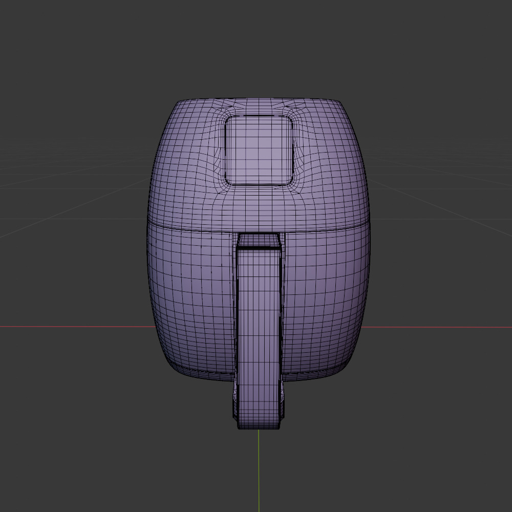 portable oven 3D model_5