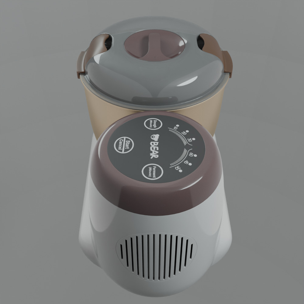 mixer grinder 002 3D model_1