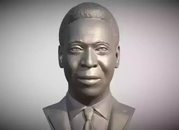 Pele bust 3D print model