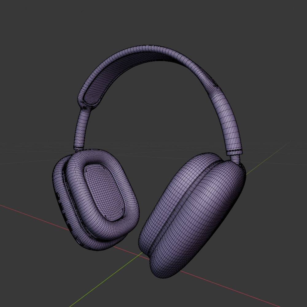 headphone 3D model_3