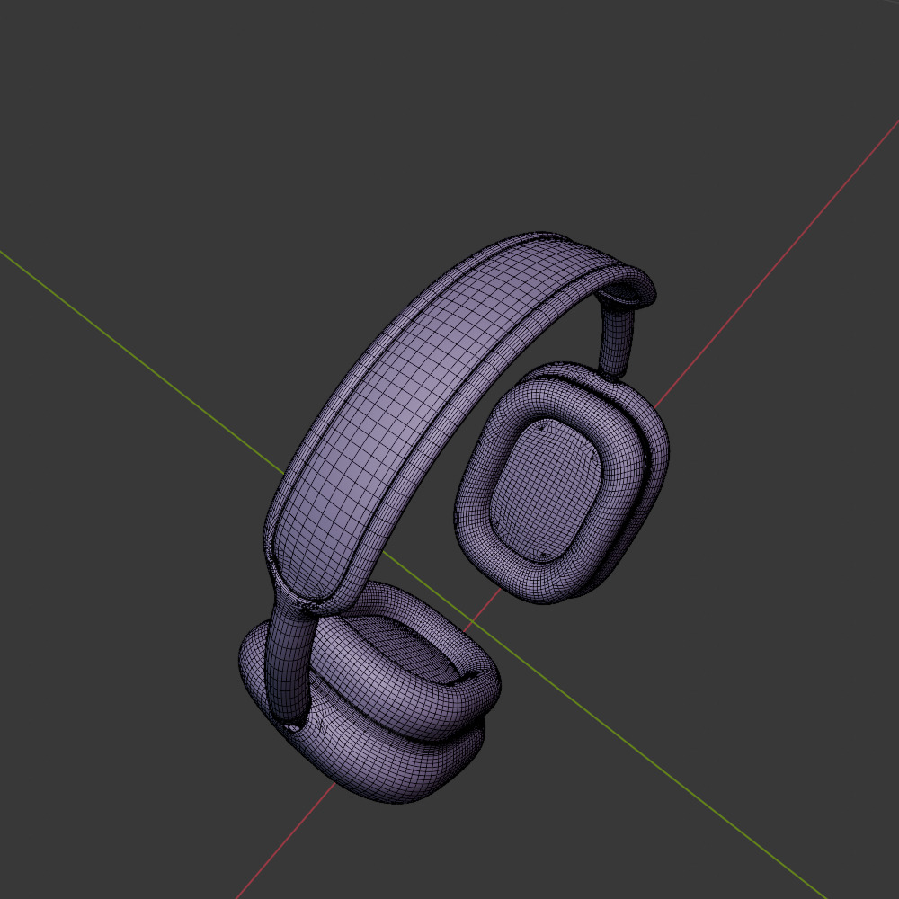 headphone 3D model_4