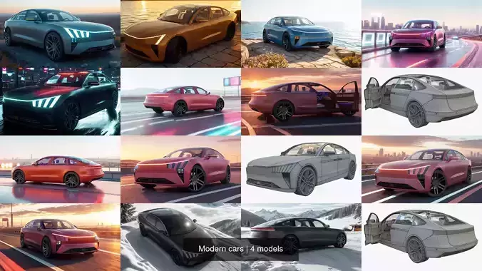 Modern cars