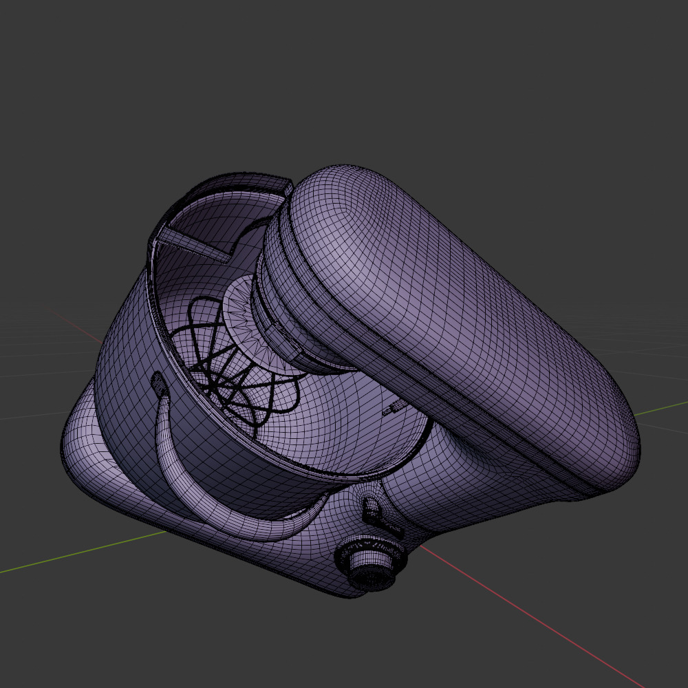 electric grinder 002 3D model_3