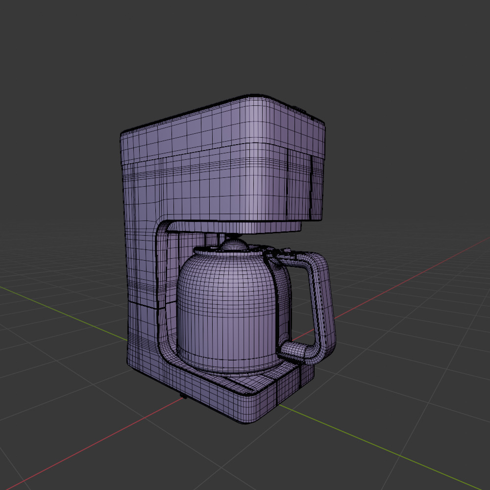 coffee machine 3D model_3