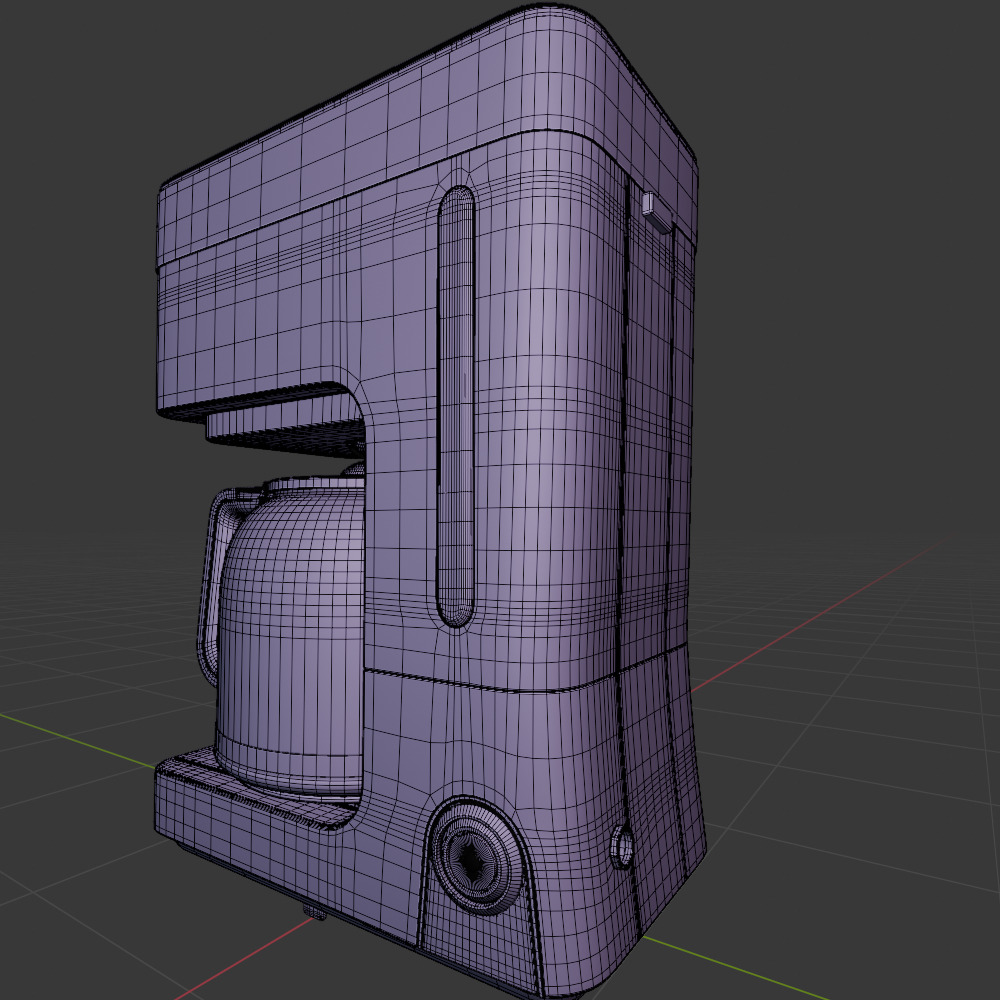 coffee machine 3D model_4