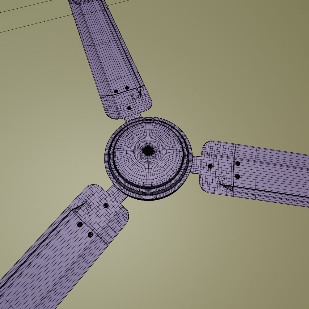 cilling fan 006 3D model_2
