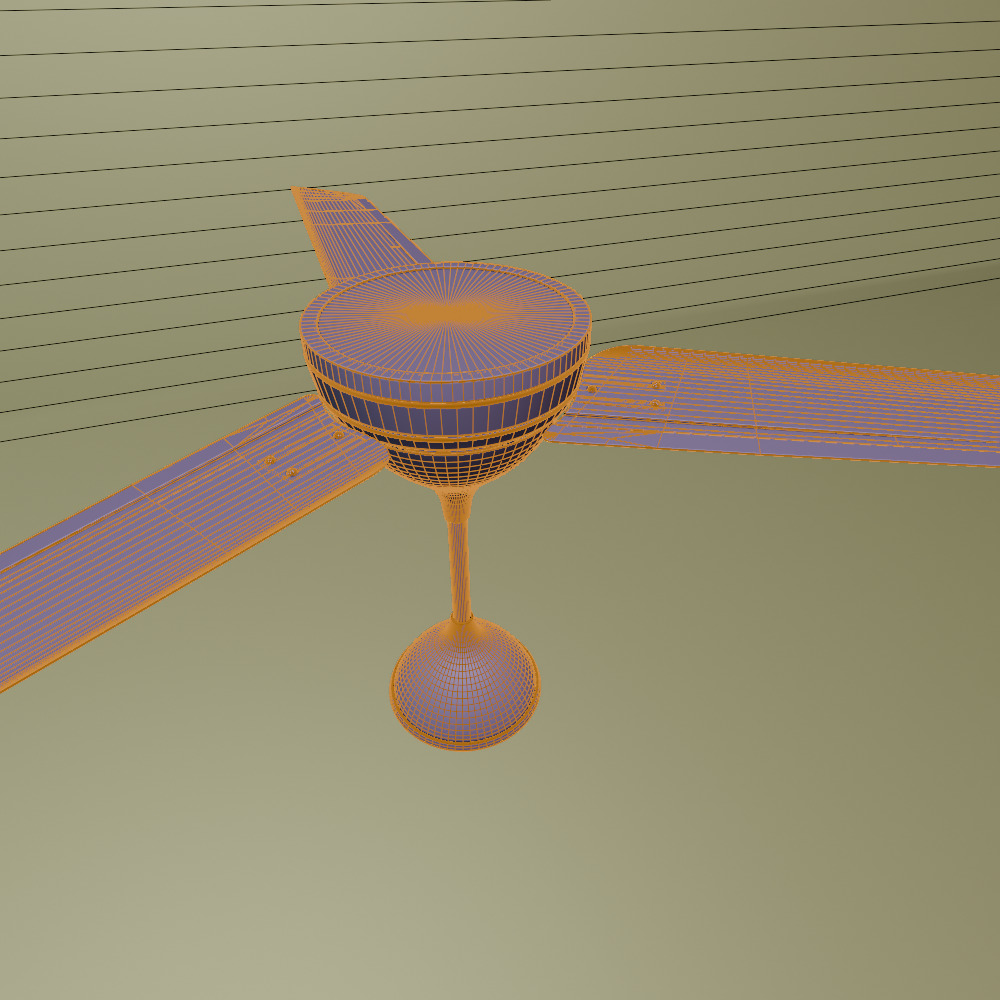 cilling fan 005 3D model_2
