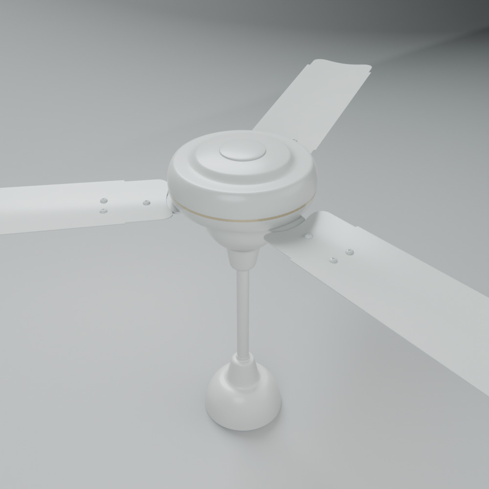 ceiling fan003 3D model_1