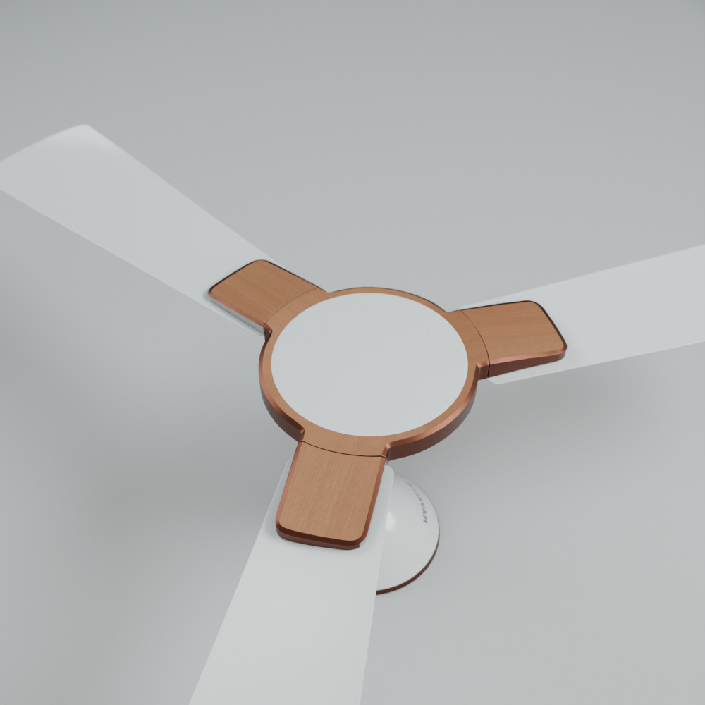 ceiling fan 3D model_1