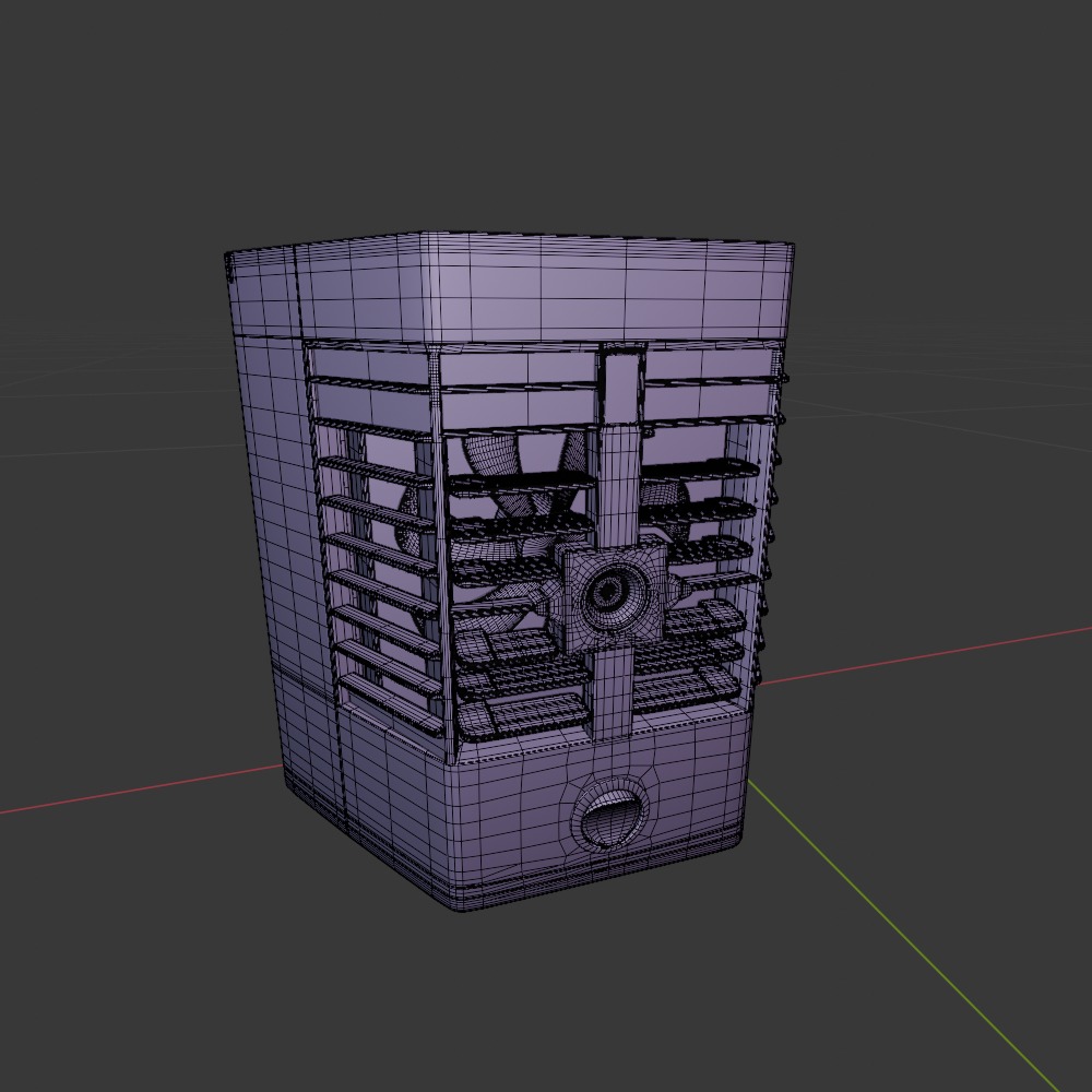 air purifier002 3D model_1