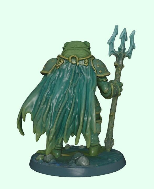 Tideguard Sentinel Frog Warrior of the Tidewalkers 3D print model_7