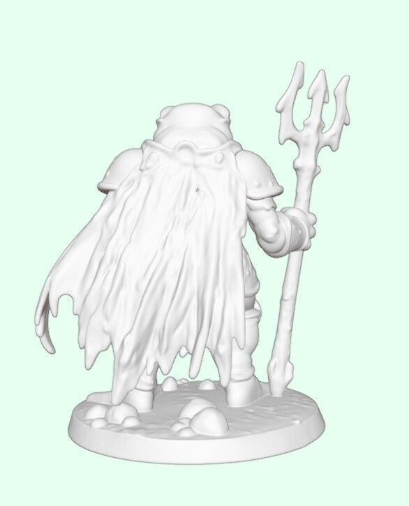Tideguard Sentinel Frog Warrior of the Tidewalkers 3D print model_8