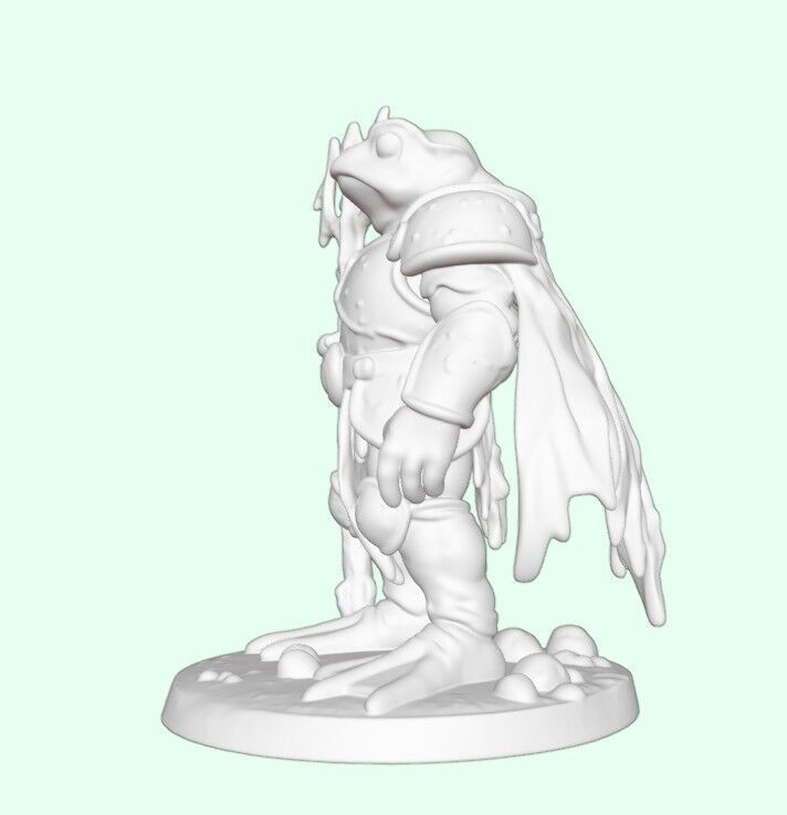Tideguard Sentinel Frog Warrior of the Tidewalkers 3D print model_10