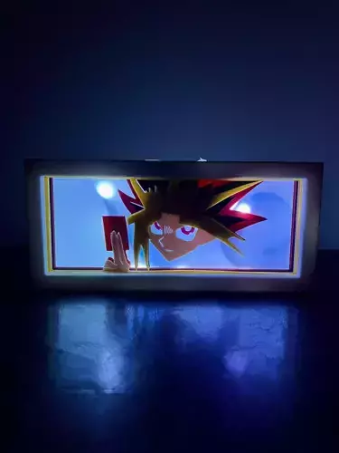  Yu-Gi-Oh - LED Lightbox 3D print model