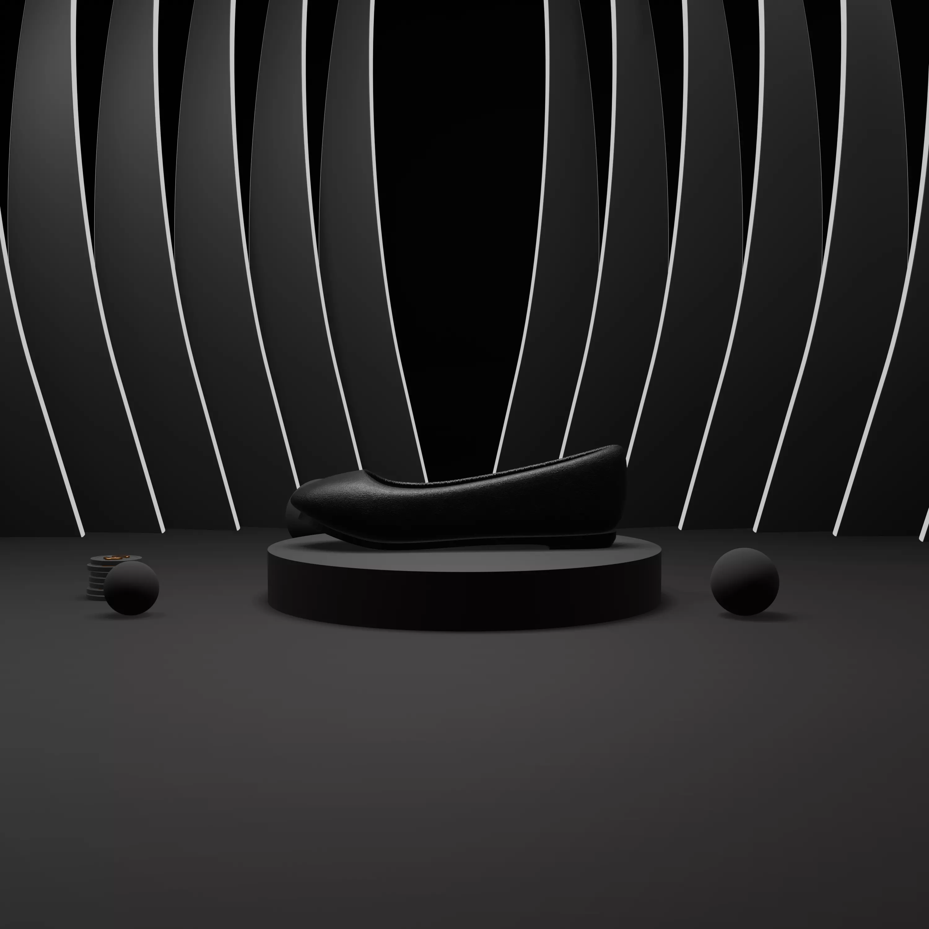 women shoes 3d moadle 3D print model_0