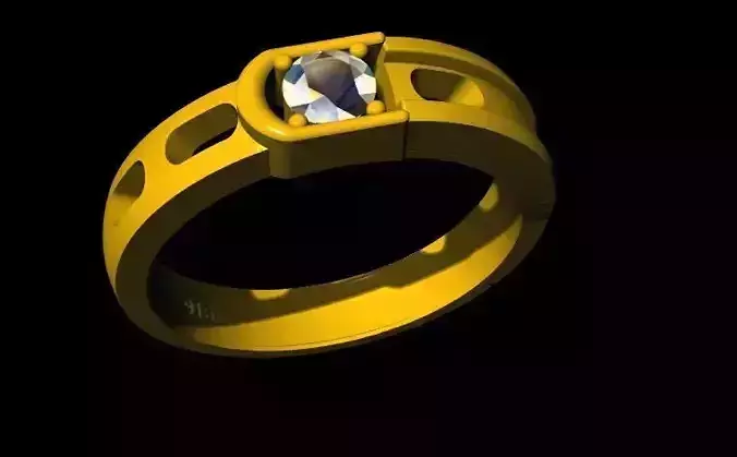 diamond ring 3dm file