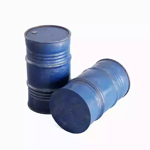 Industrial Barrel 04 Low-poly 3D model