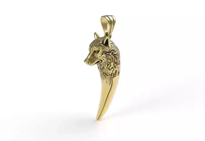 Wolf Pendant