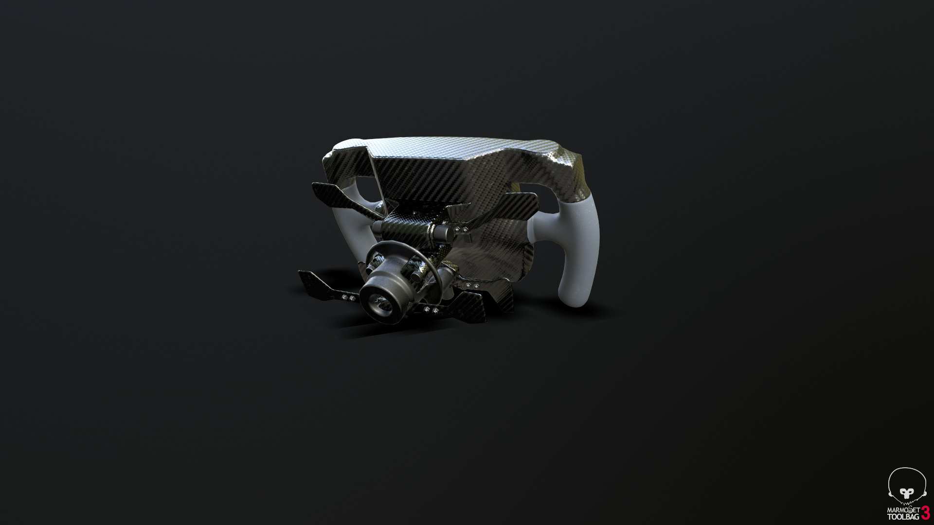 F1 - Wheel Low-poly 3D model_3