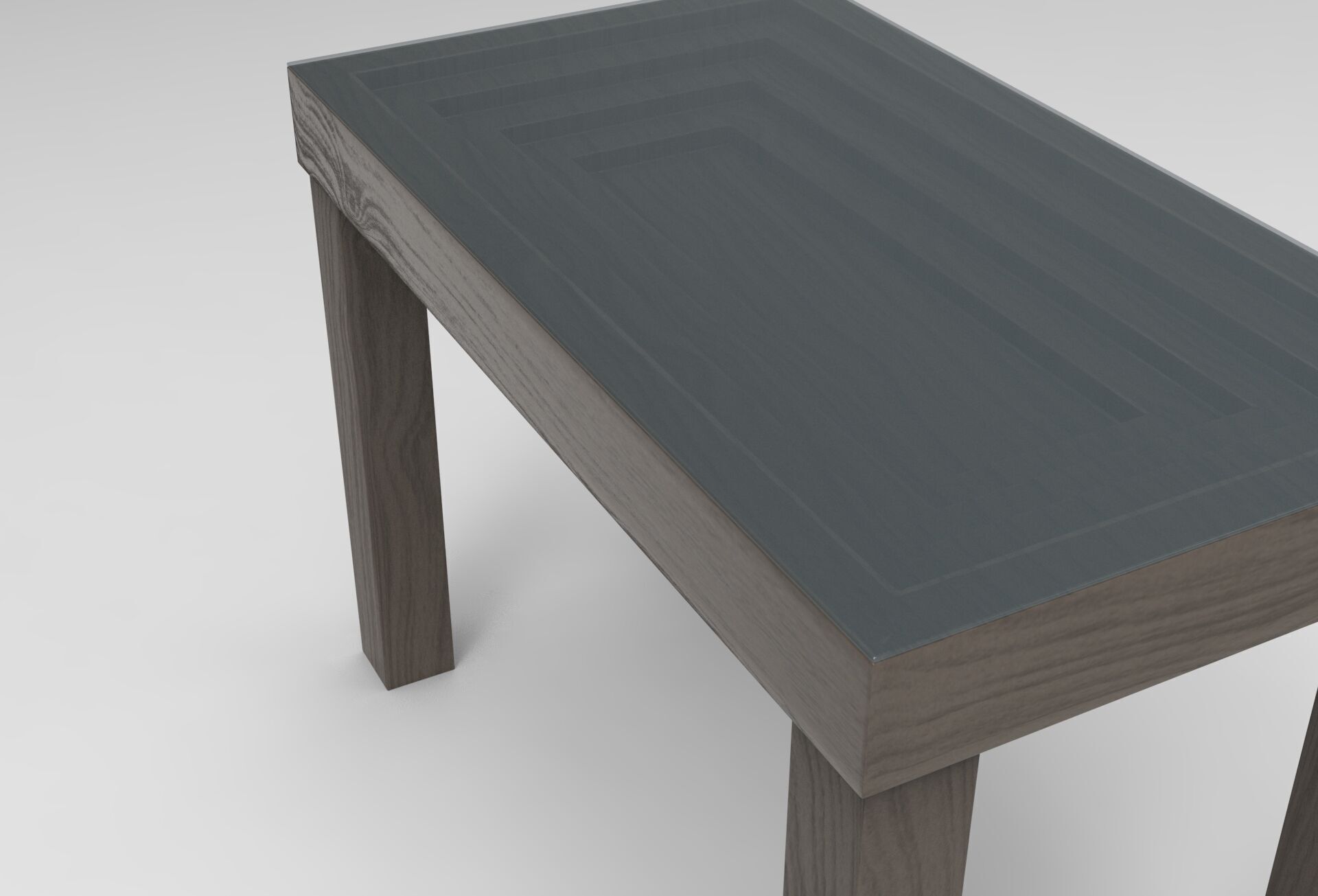 Dimen Table Low-poly 3D model_1