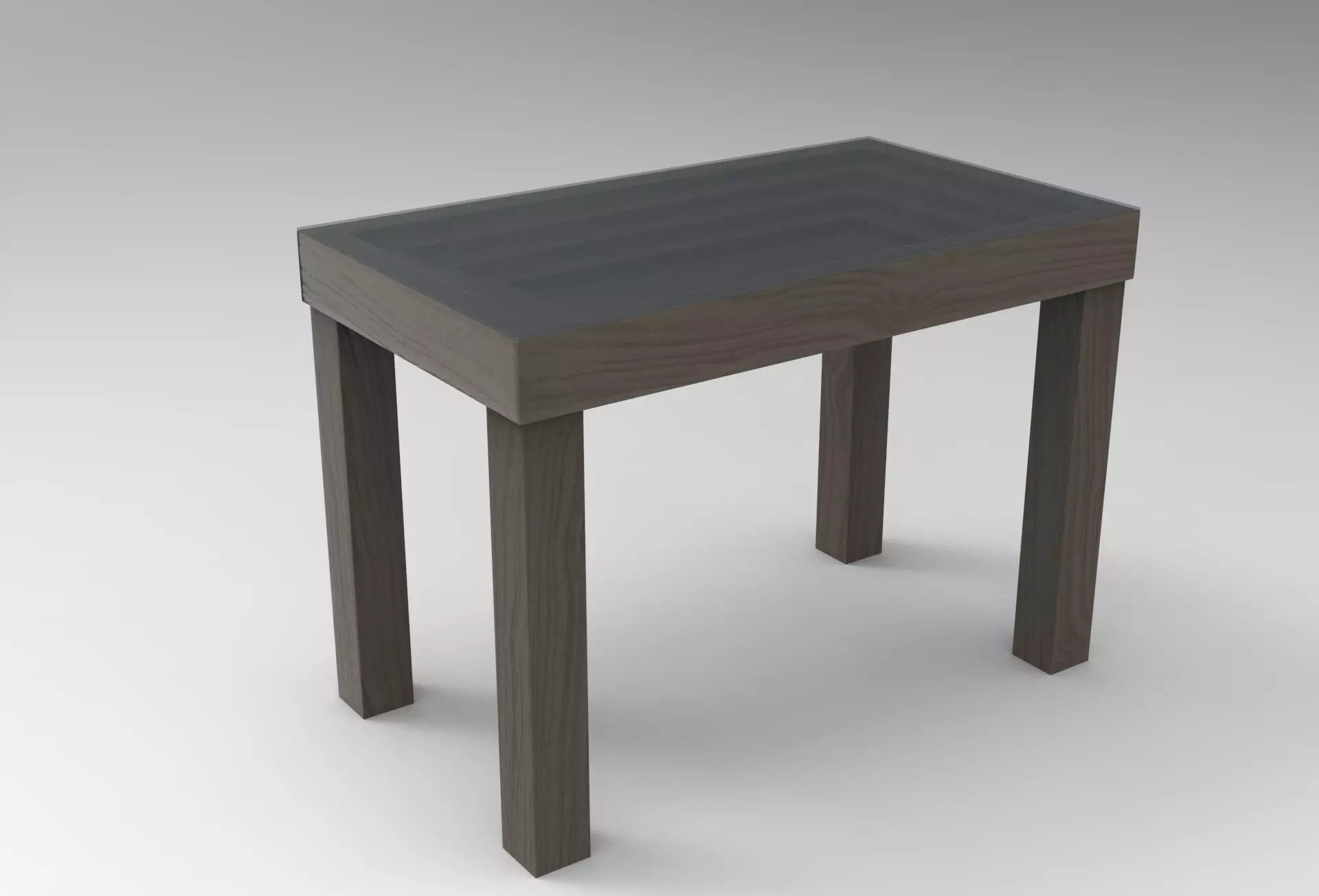 Dimen Table Low-poly 3D model_0