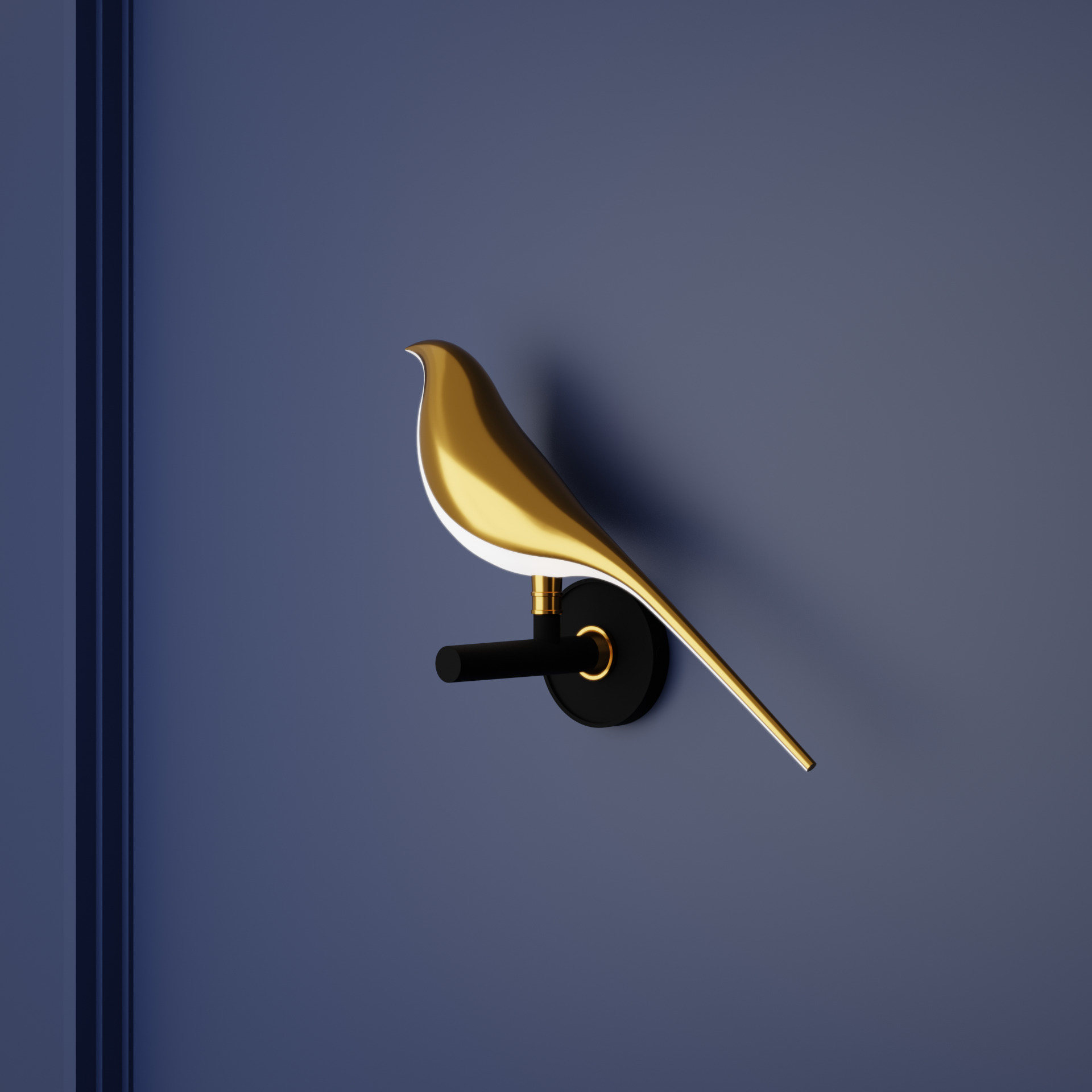 CHIRIYA SCONCE Low-poly 3D model_2