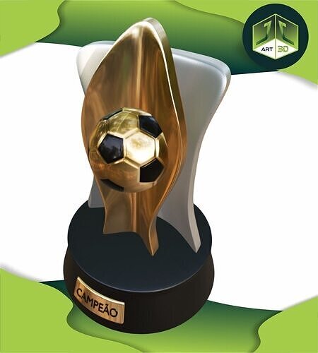 Brasileiro Trophy 3D model
