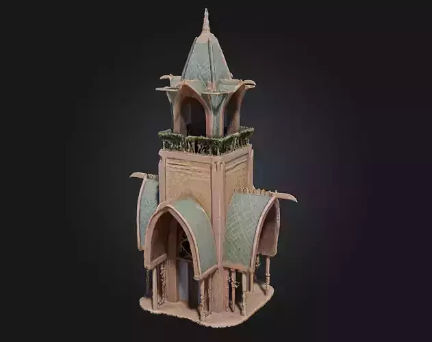 Elven Tower A Graceful Spire of Ancient Magic