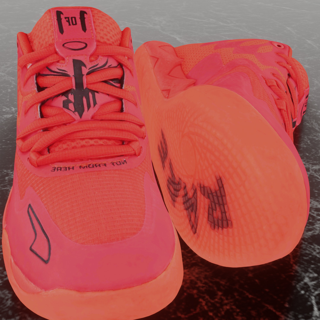 PUMA MB 01 3D SHOES Low-poly 3D model_12