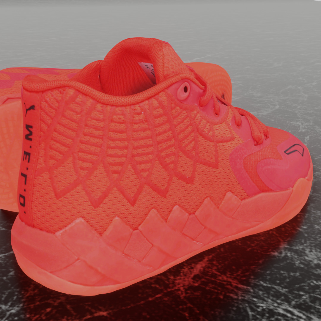 PUMA MB 01 3D SHOES Low-poly 3D model_11