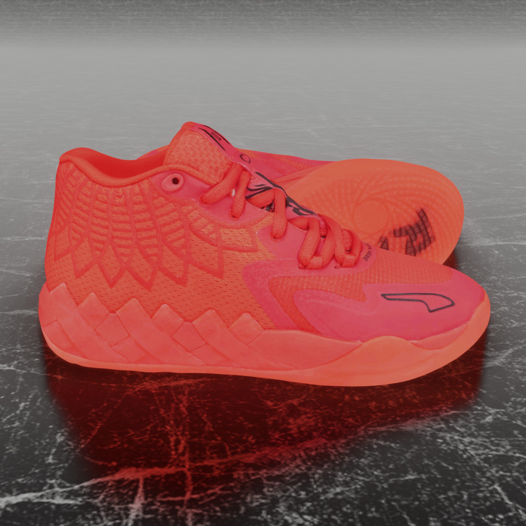 PUMA MB 01 3D SHOES Low-poly 3D model_4