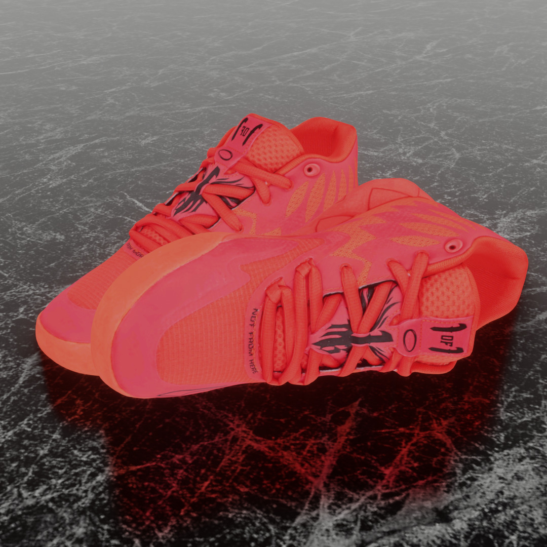 PUMA MB 01 3D SHOES Low-poly 3D model_1