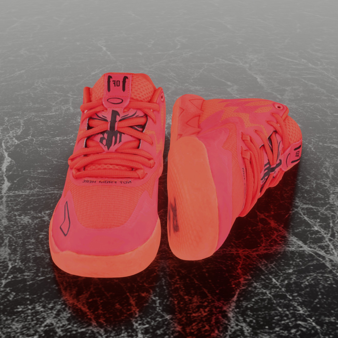 PUMA MB 01 3D SHOES Low-poly 3D model_3