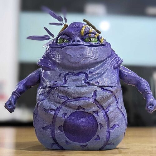 Star Wars Ziro the Hutt Action Figure 3D print model