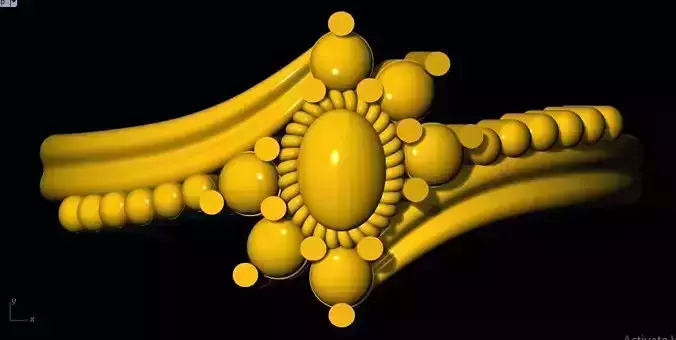 anitque ring 3dm file