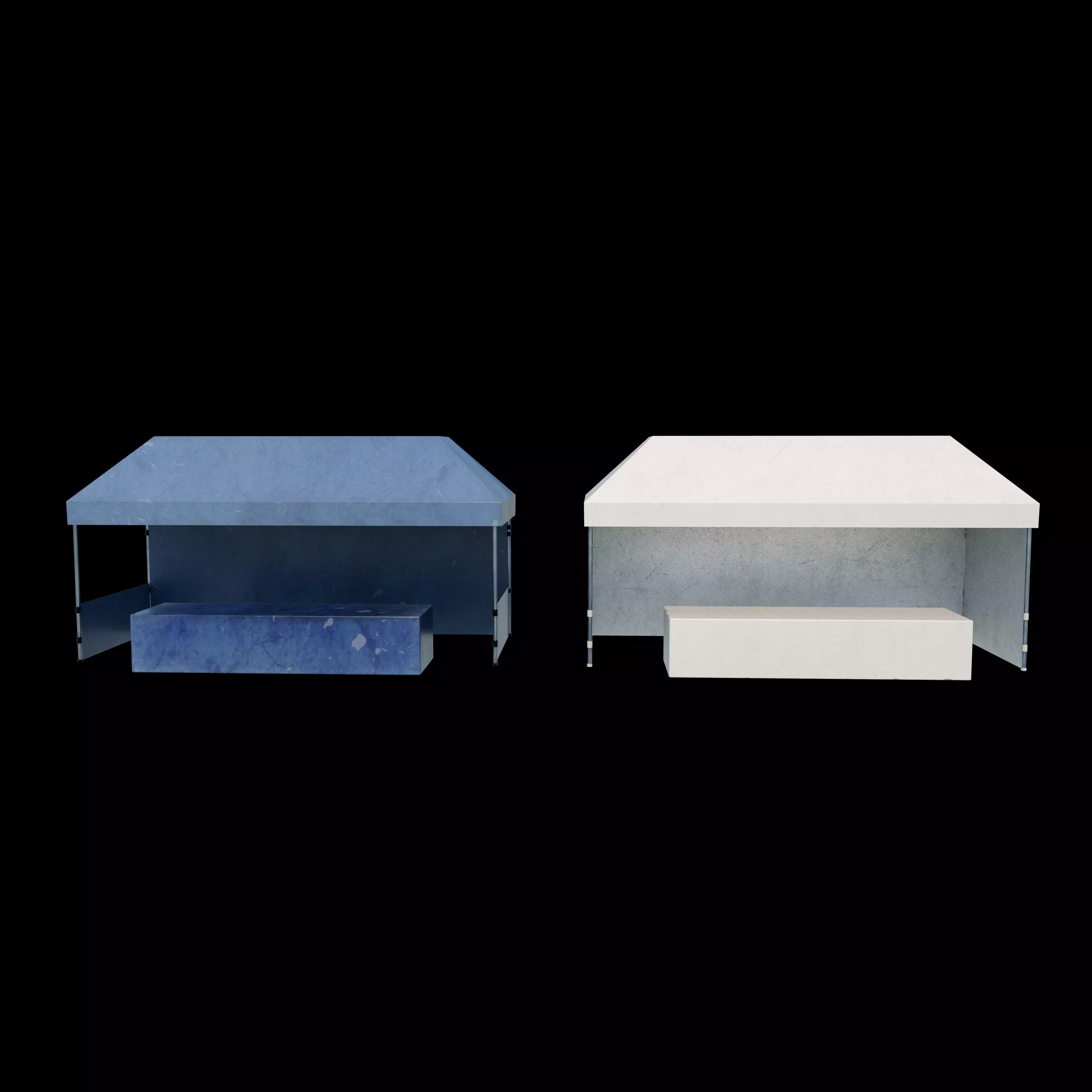 Promotion Tent Concept 3D model_0