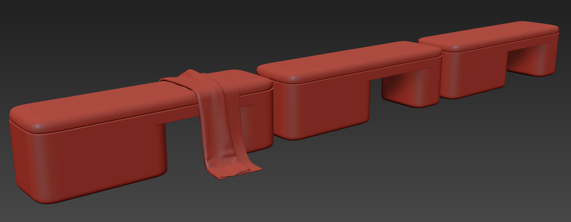 Nadia Bench By Nicholas Obeid 3D model_14