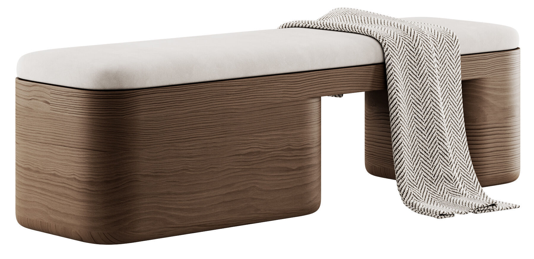 Nadia Bench By Nicholas Obeid 3D model_7