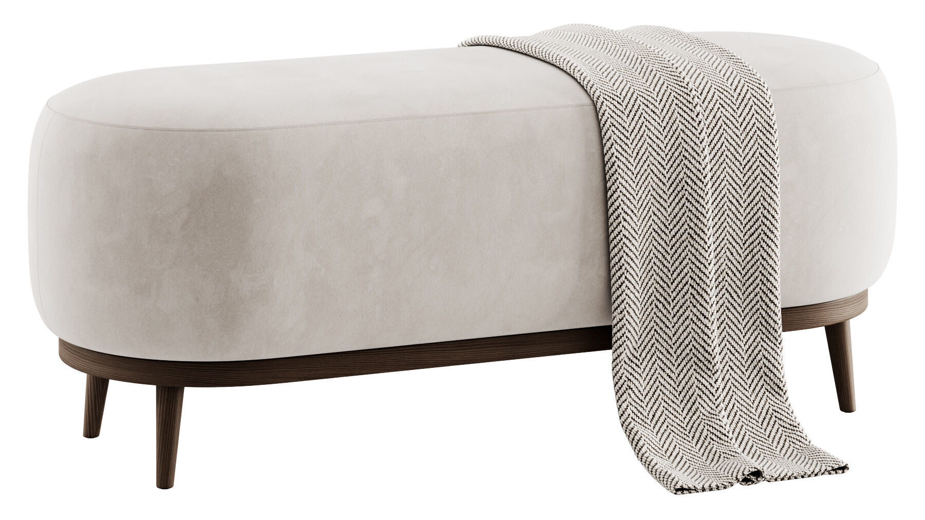 Asti Bench By InMyRoom 3D model_9