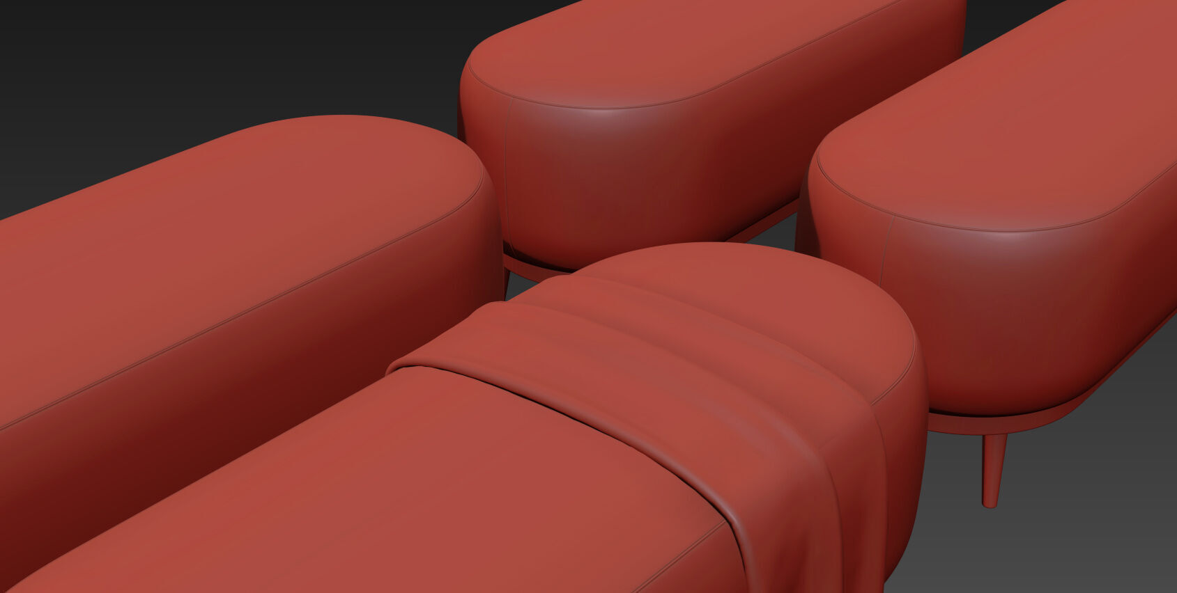 Asti Bench By InMyRoom 3D model_19