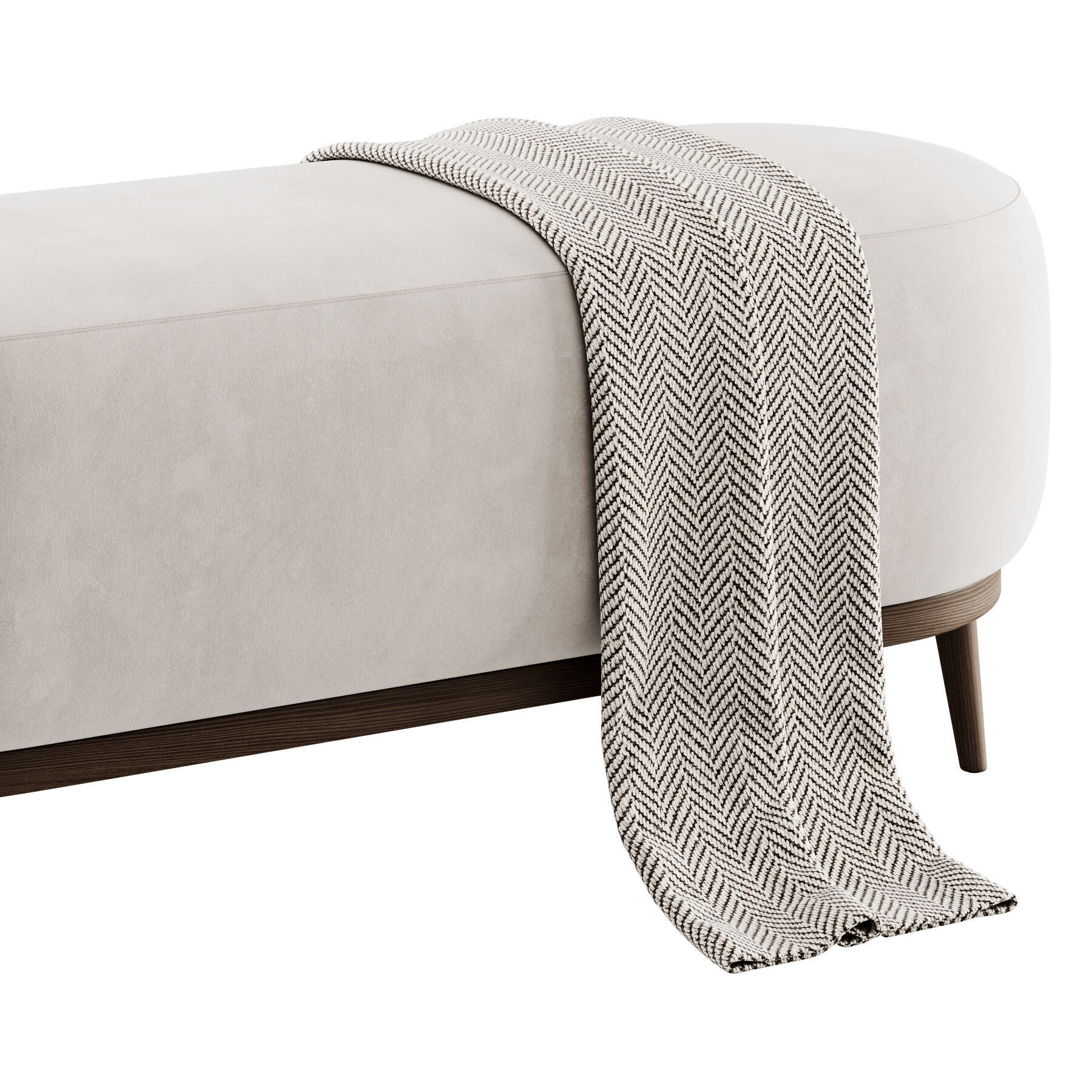 Asti Bench By InMyRoom 3D model_4