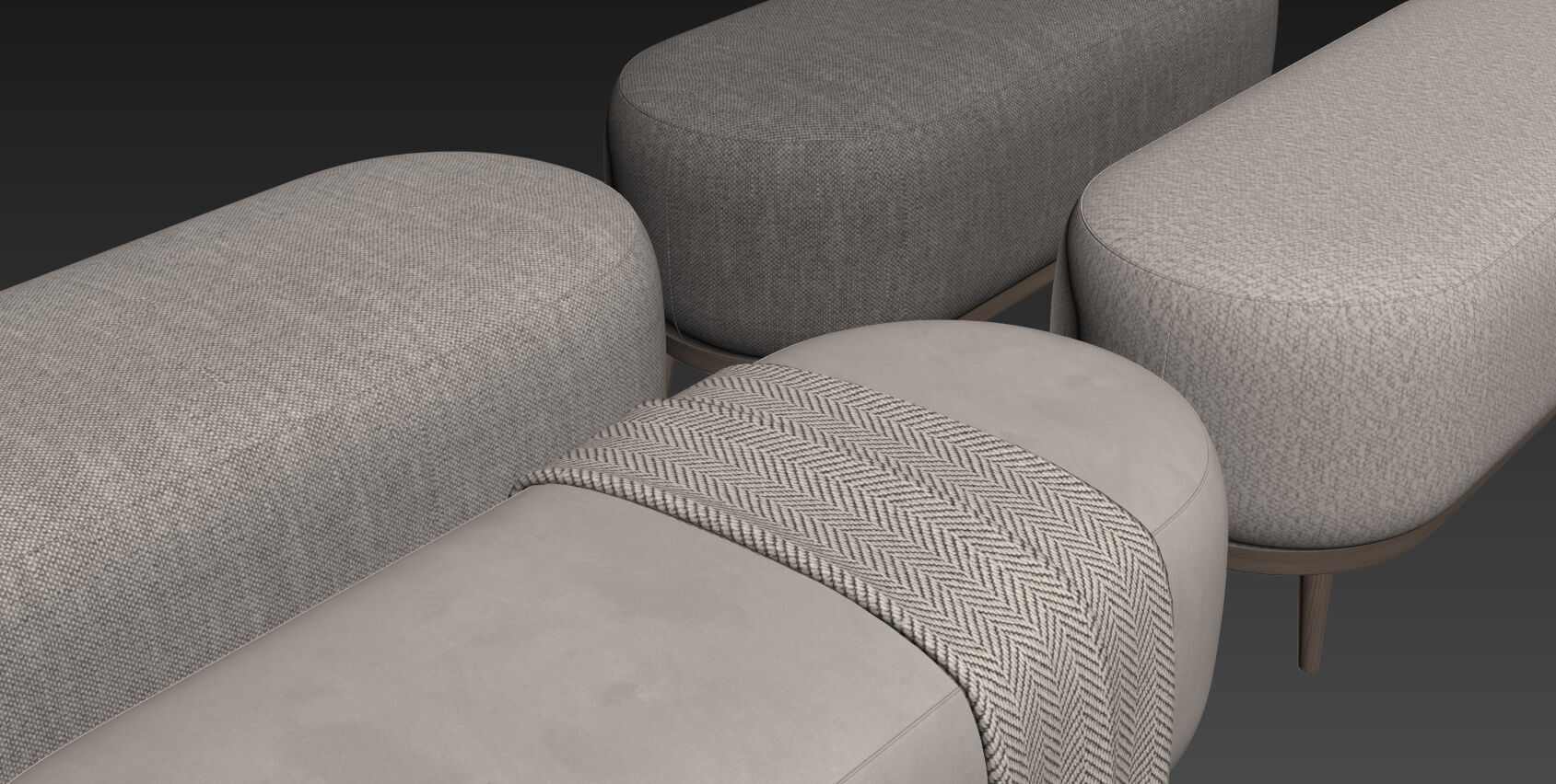 Asti Bench By InMyRoom 3D model_18