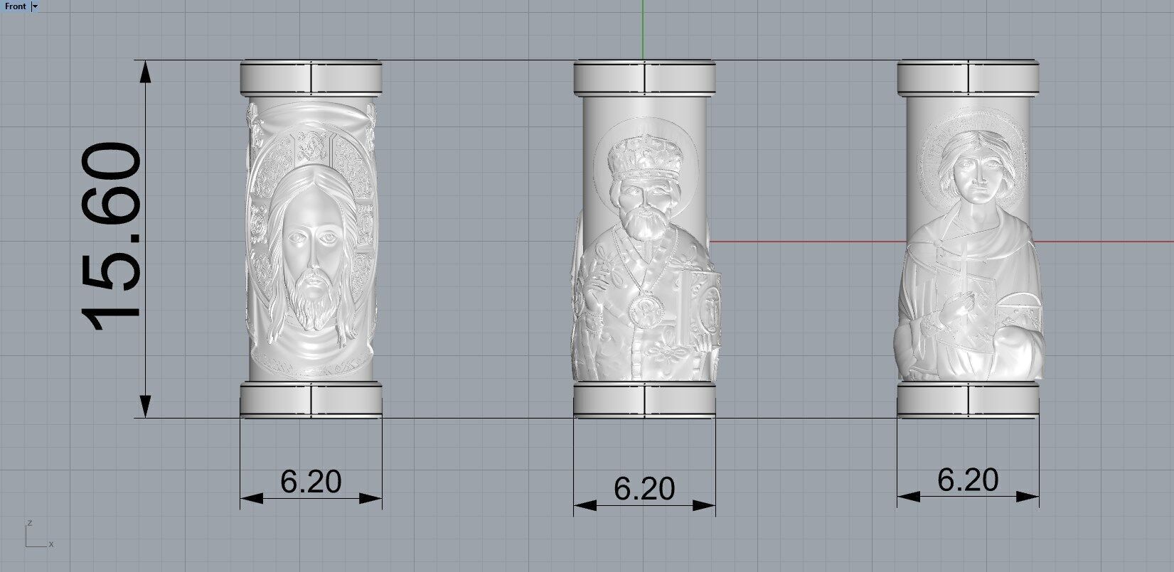 Ortodox sharm tube 3D print model_8