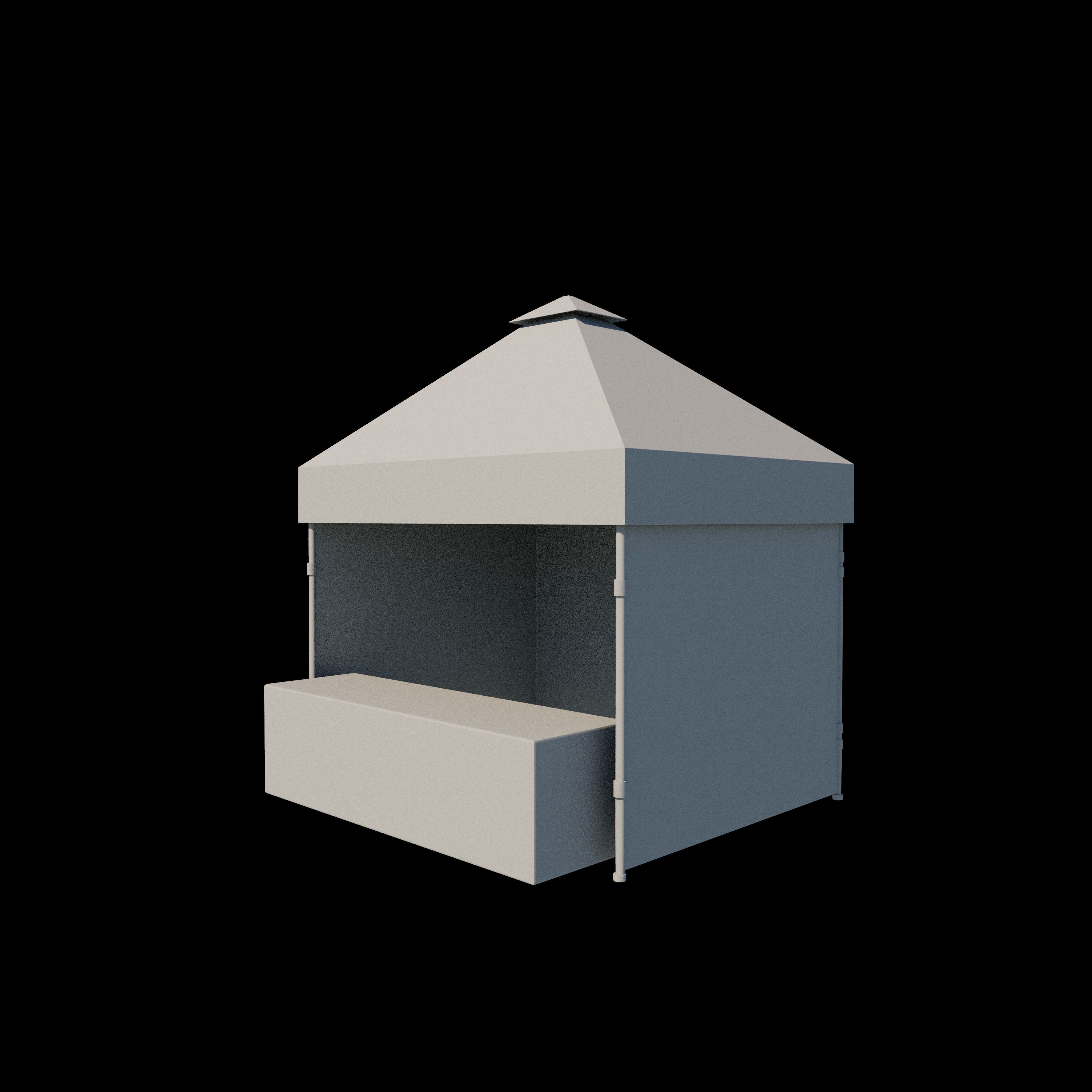 display tent 3D model_14