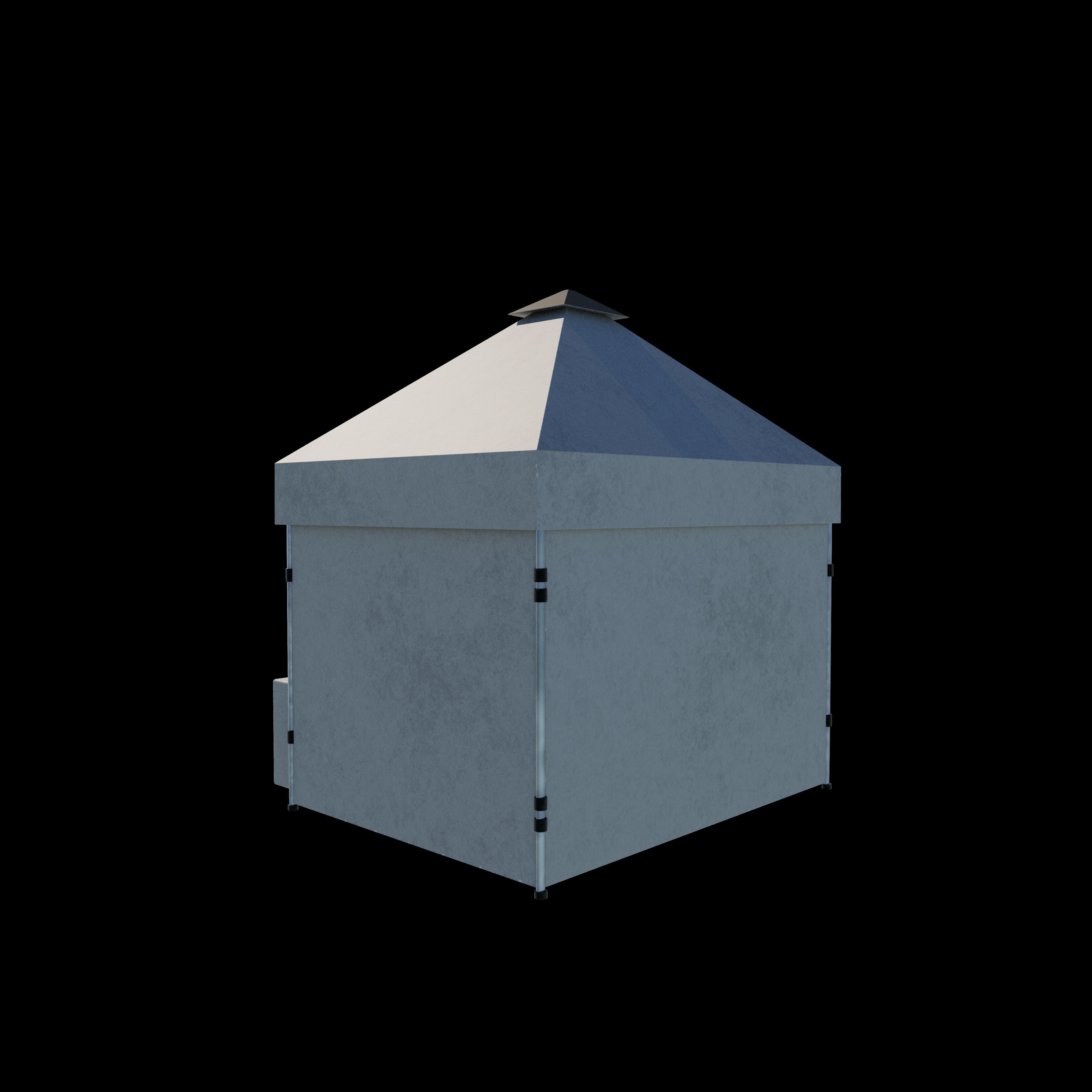display tent 3D model_8